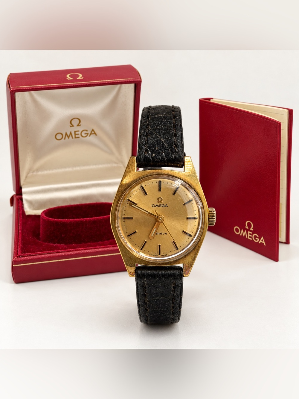 Vintage Omega Genève Ladies Watch | 1970 | Box & Matching Papers | Ref. 535.014